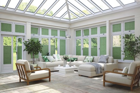 ABS Blinds Tenterden - Pleated Conservatory Blinds